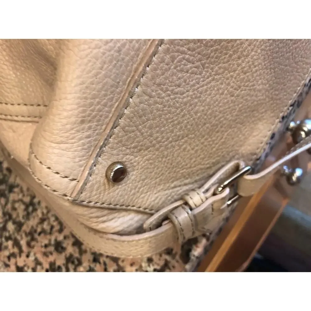 Kate spade new york Cobble Hill convertible creme beige bag purse medium (PU300